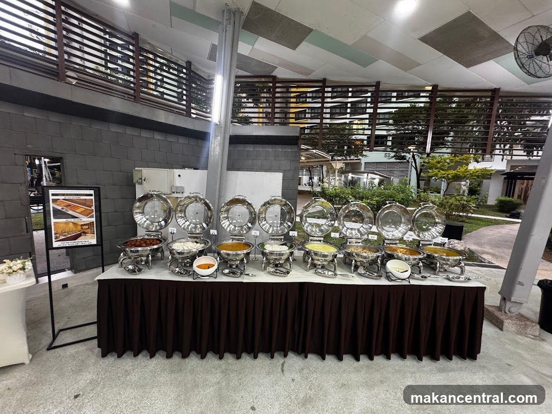 Buffet Setup in Outdoor Area