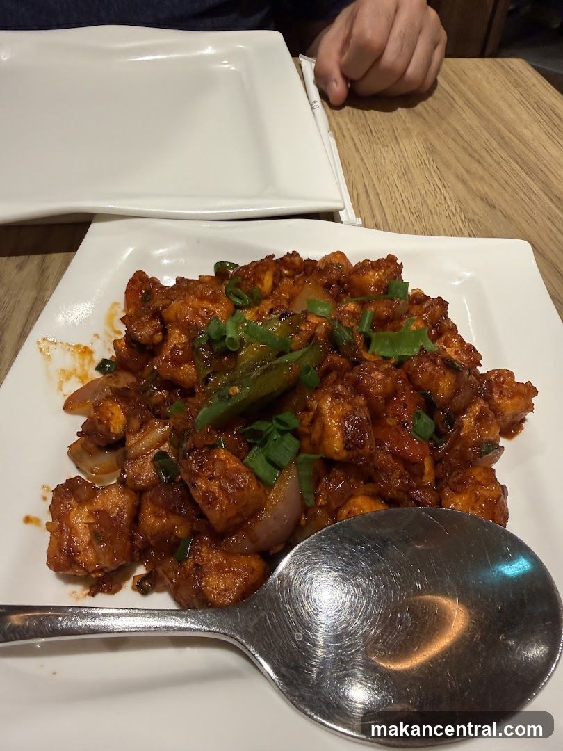 Dish on Plate