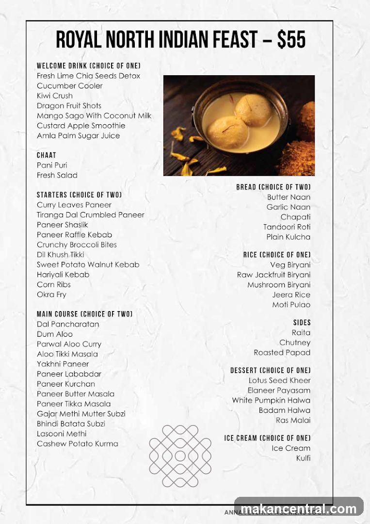 Royal North Indian Feast