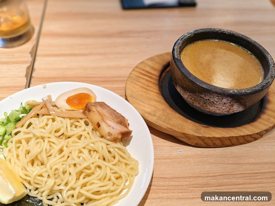 Lunch Set on Wooden Table