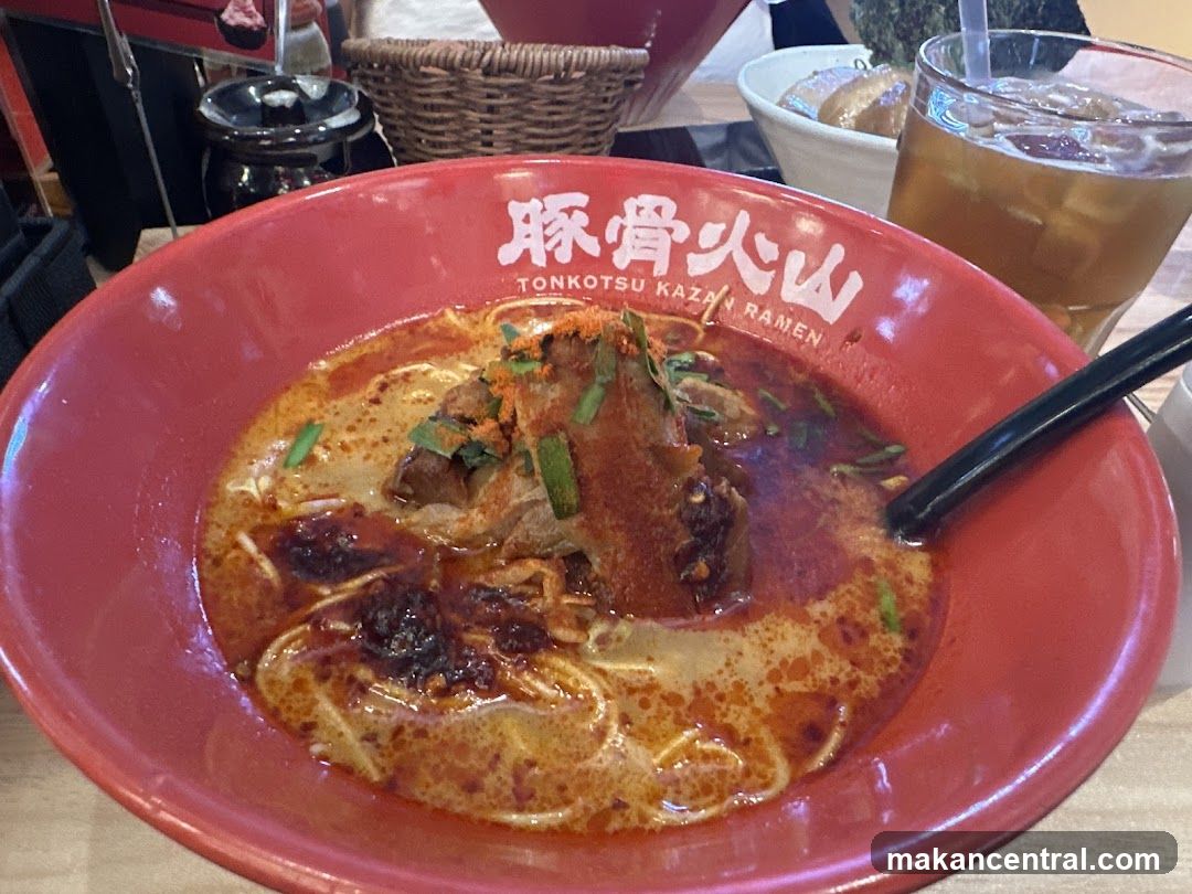 Ramen Bowl at Tonkotsu Kazan Ramen