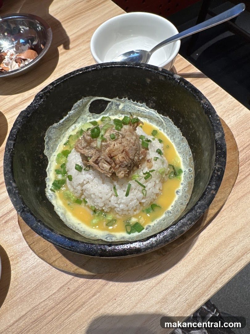 Food dish on table