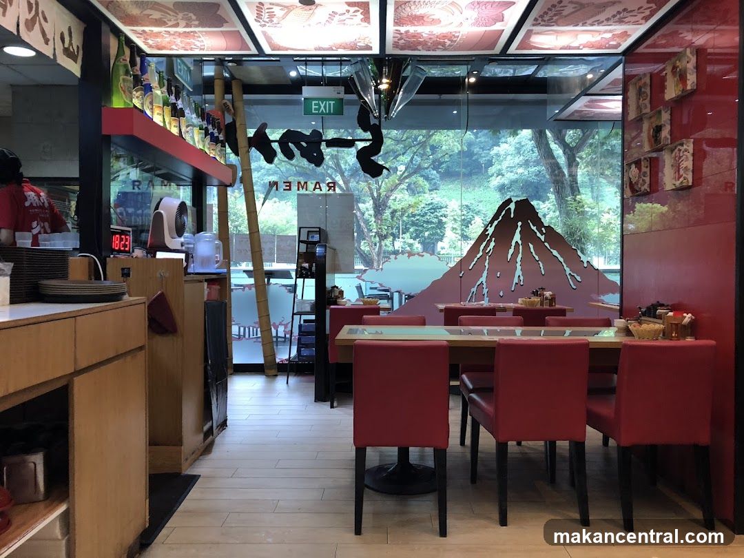 Restaurant Interior with Japanese Theme