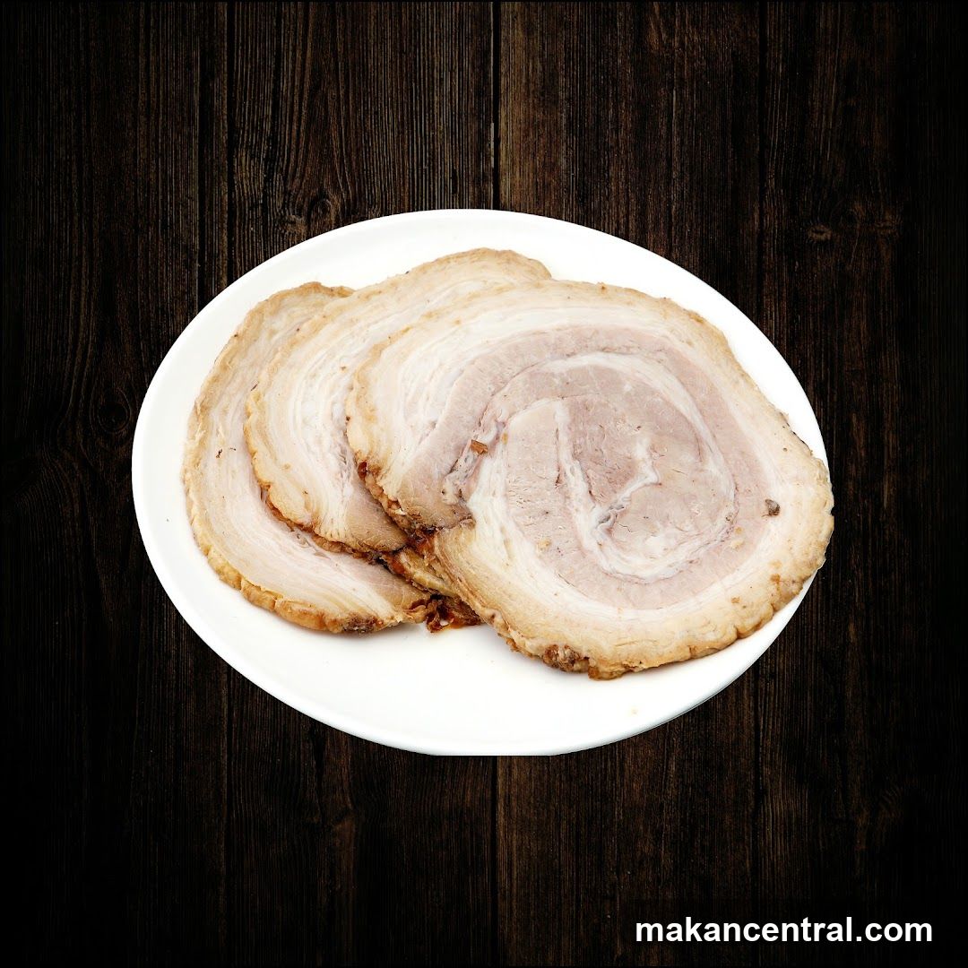 Sliced Meat on Plate