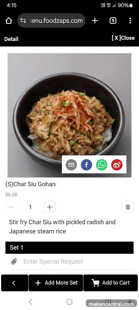 (S)Char Siu Gohan