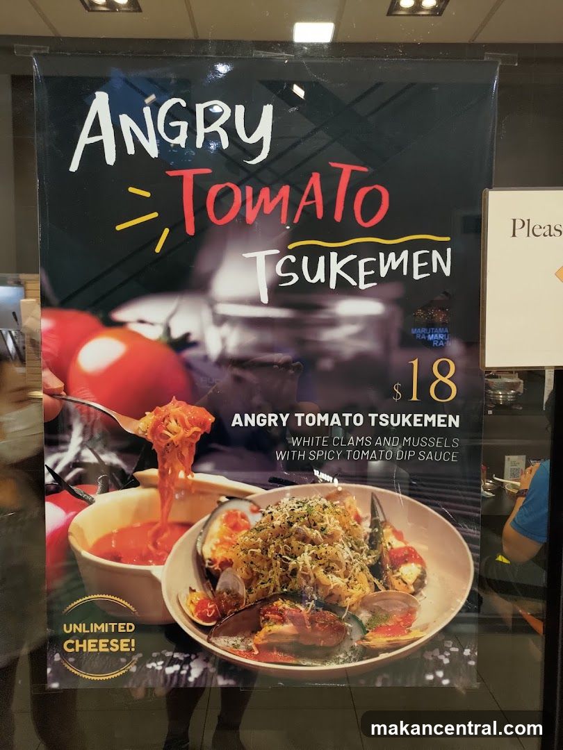 Angry Tomato Tsukemen Poster