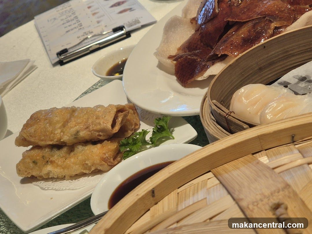 Dining Table with Chinese Cuisine