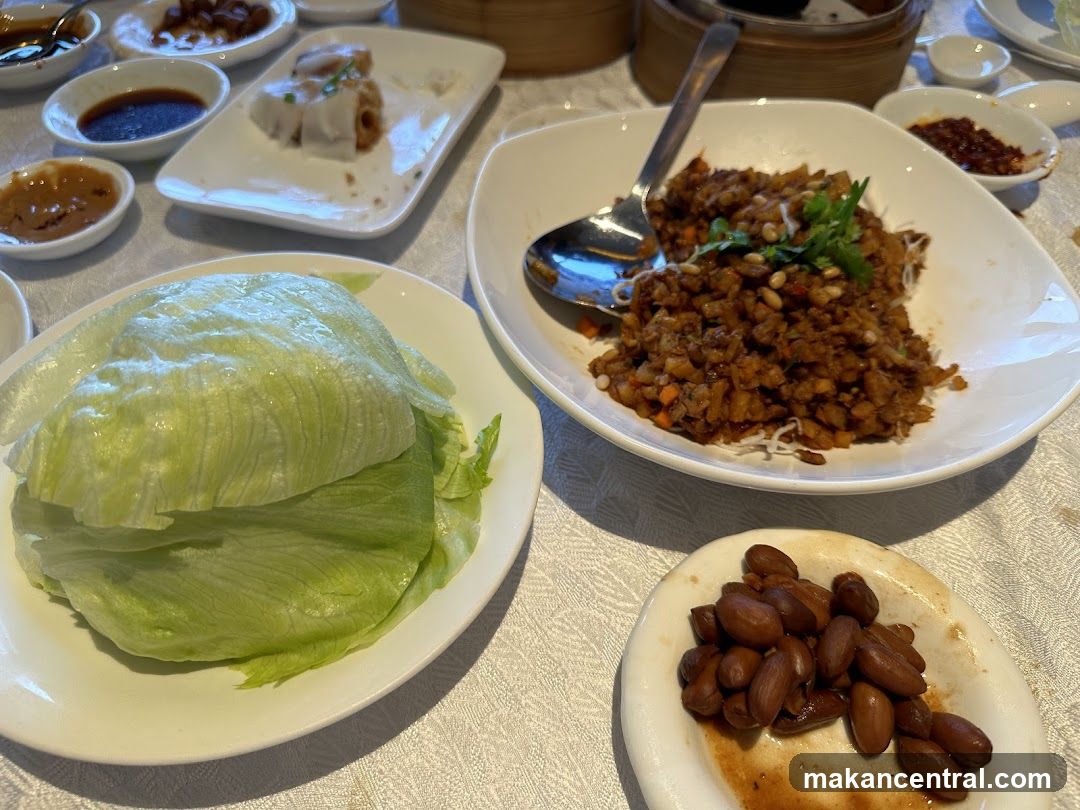 Dining Table with Chinese Cuisine