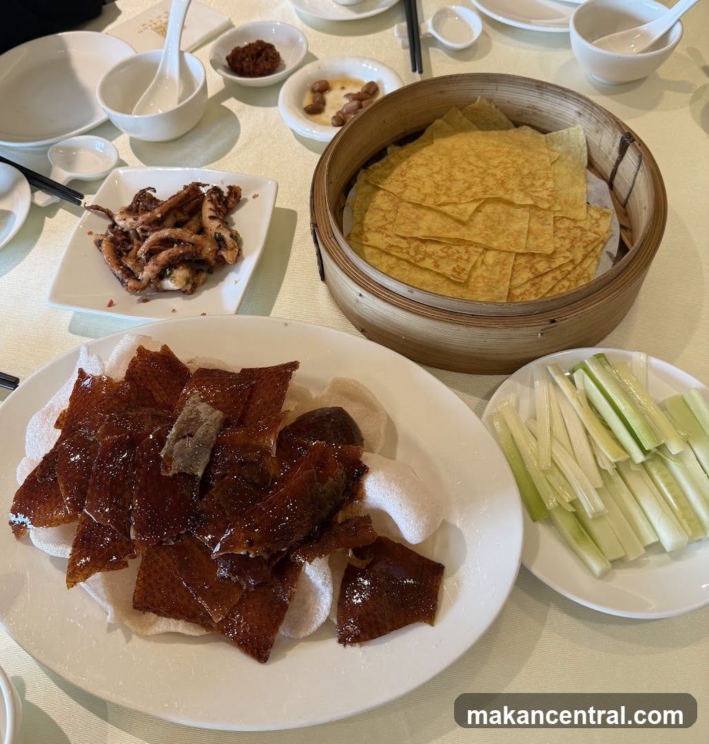Dining Table with Chinese Cuisine
