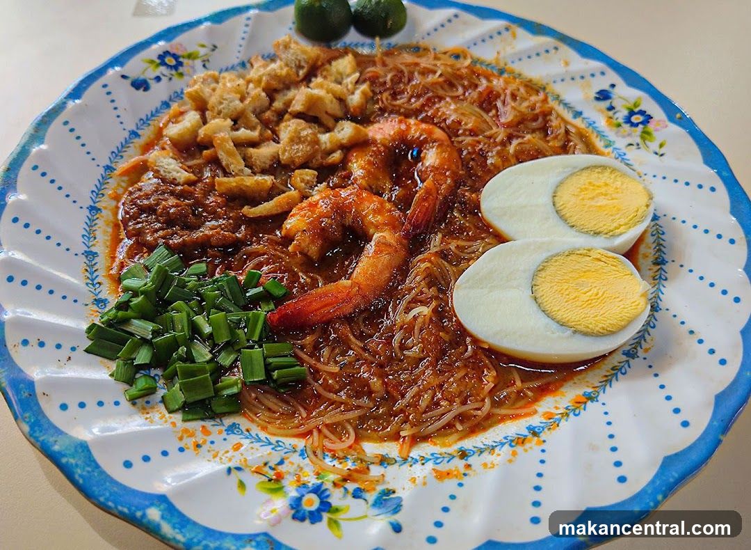 Food Dish on Decorative Plate