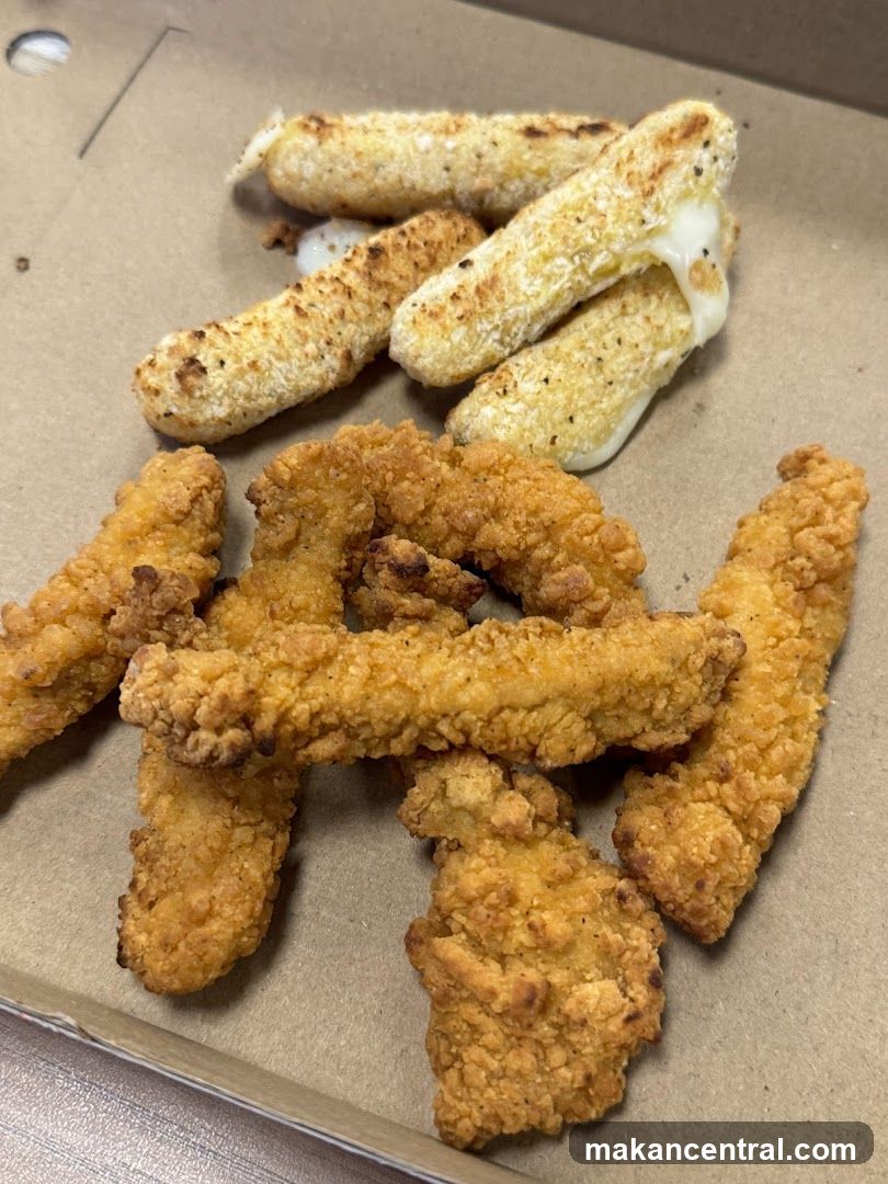 Food in cardboard box