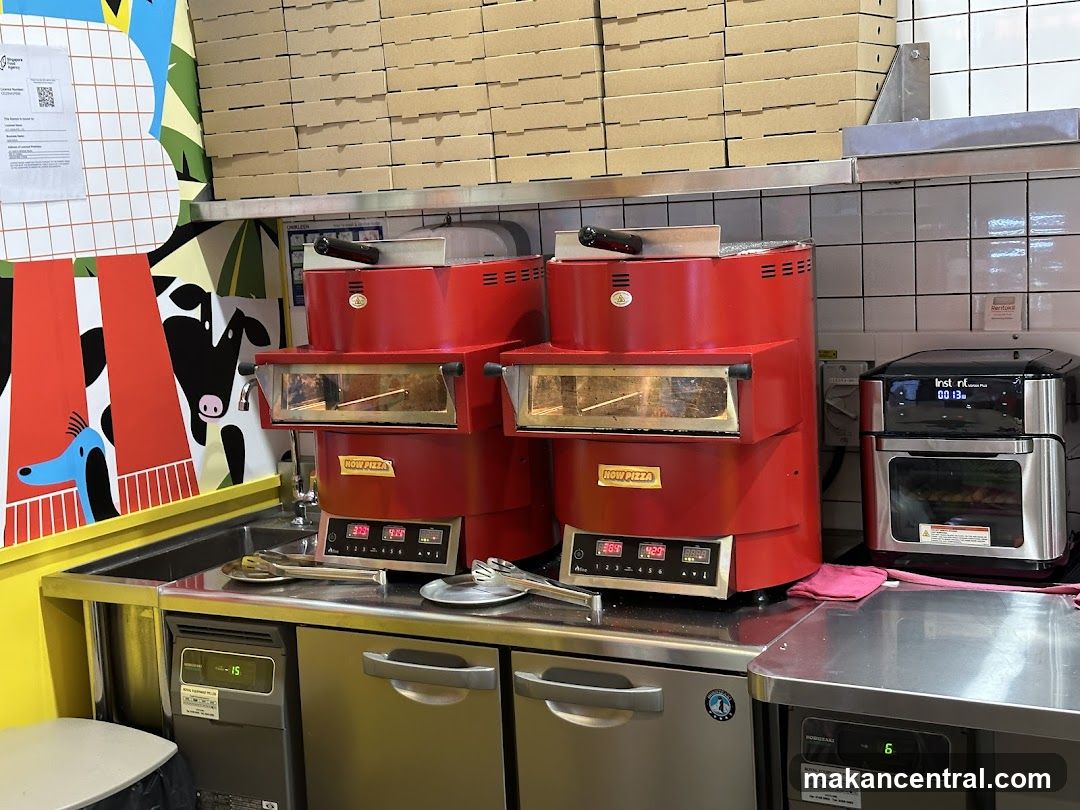 Kitchen Interior of Pizza Shop