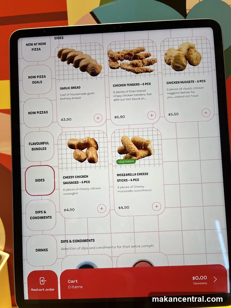 Digital Menu Display