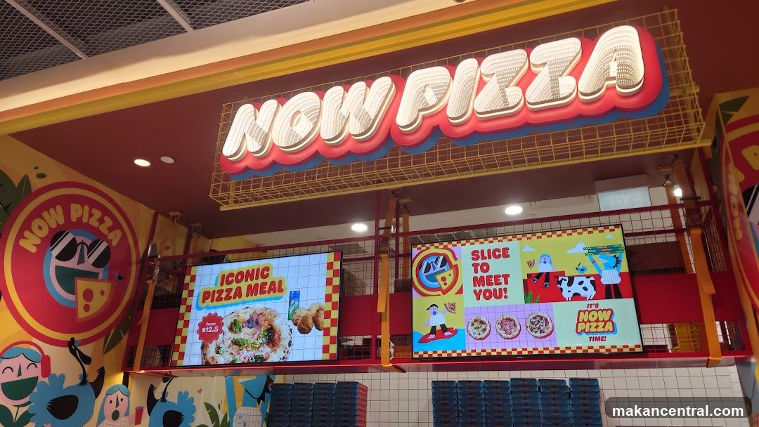 NOW PIZZA storefront interior