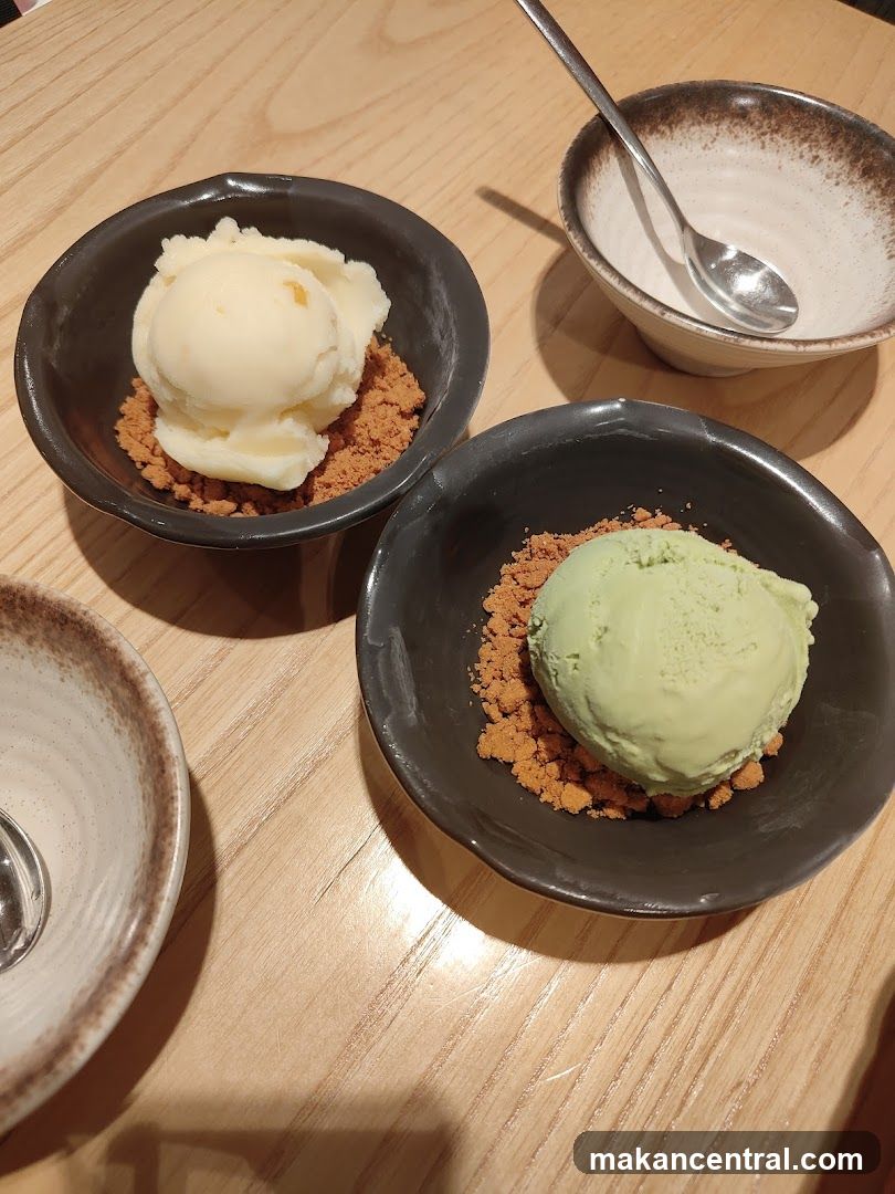 Dessert Bowls on Wooden Table