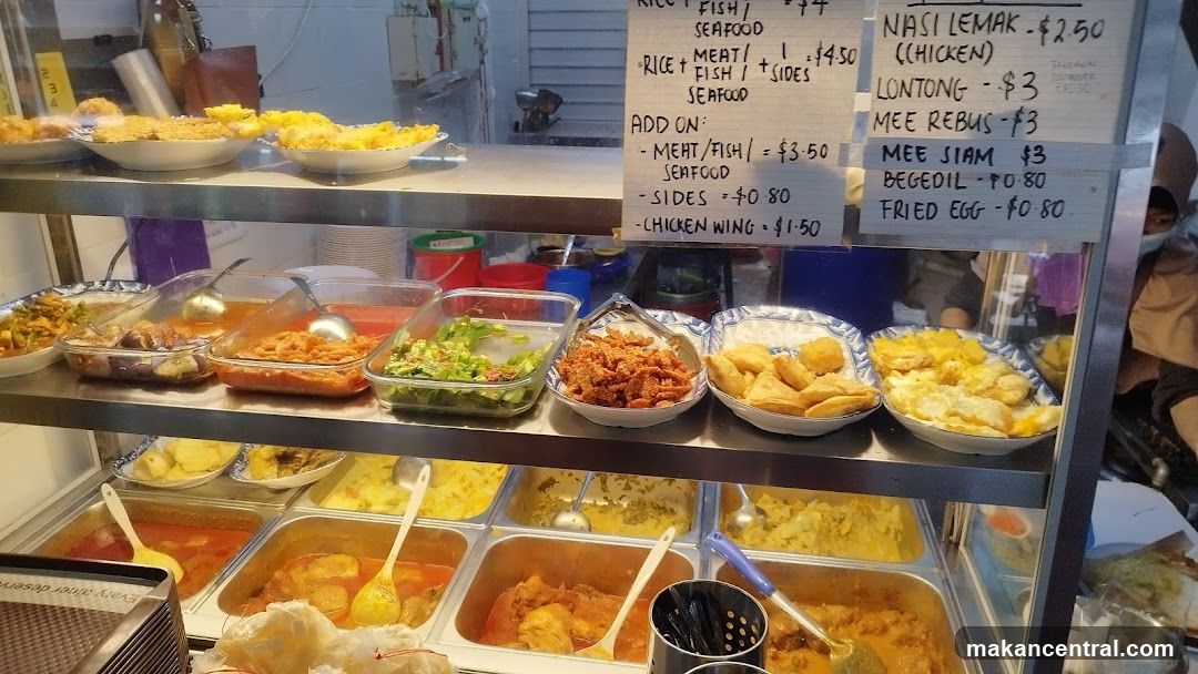 Food stall display