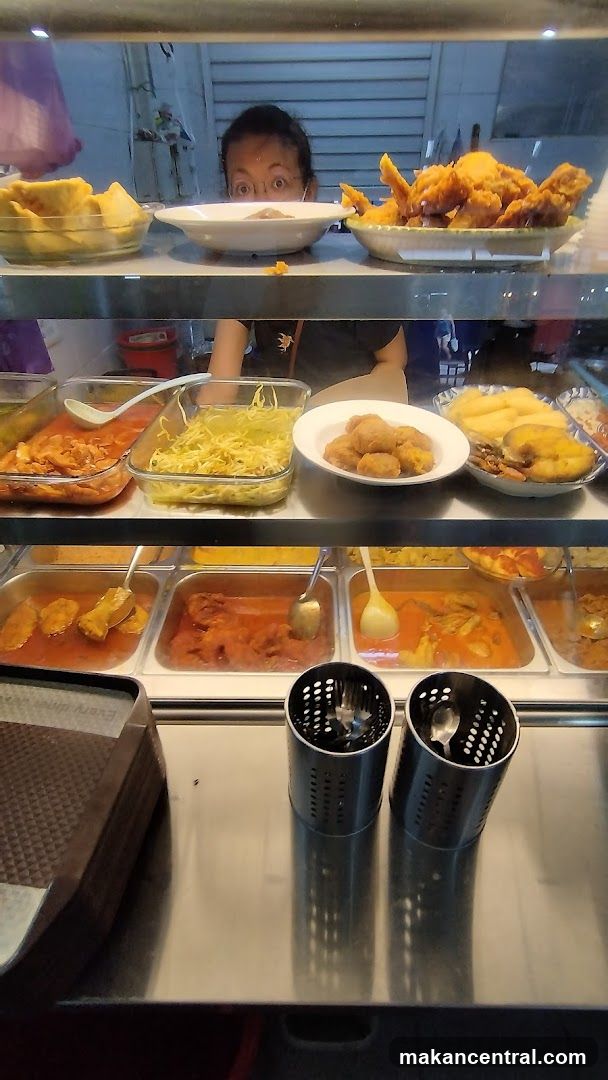 Food stall interior