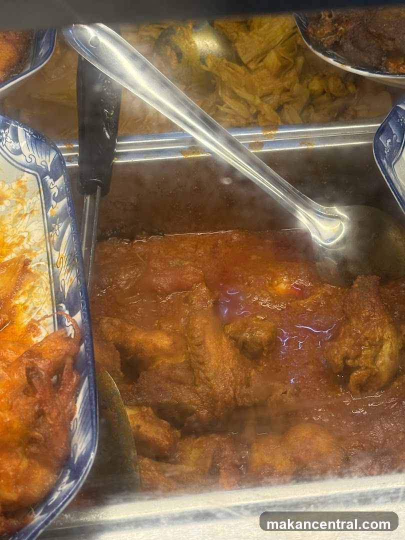 Food Display in Serving Counter