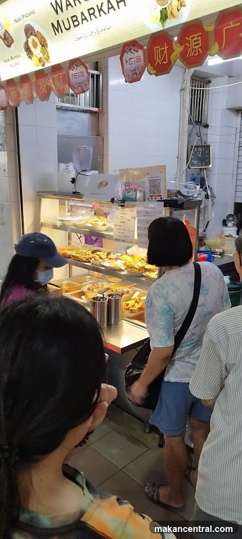 Food stall interior