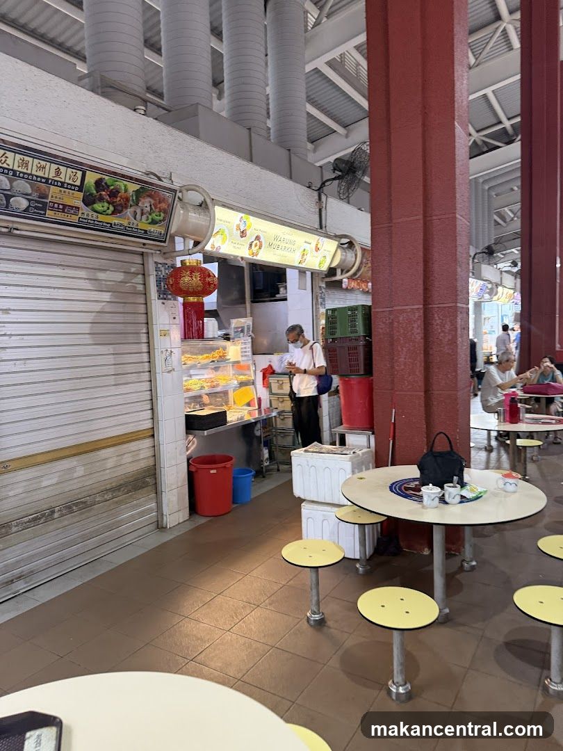 Food court interior