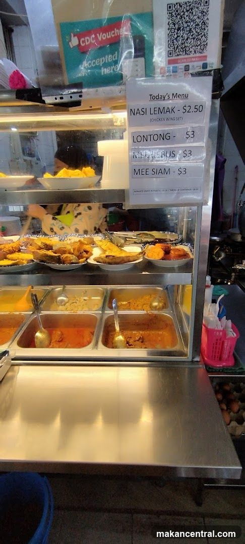 Food stall interior