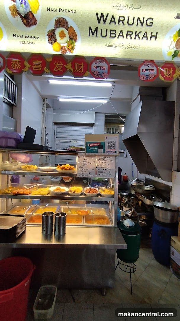 Warung Mubarkah Food Stall Interior