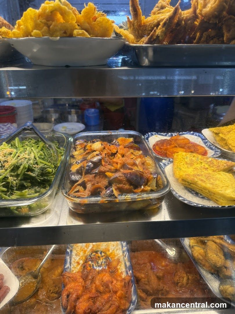 Food display in a restaurant