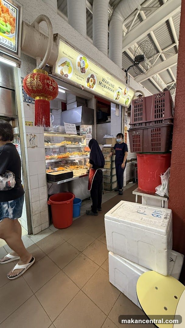 Food stall interior