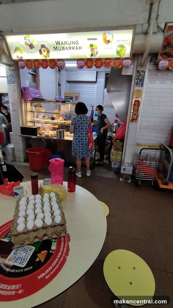 Warung Mubarkah Food Stall Interior