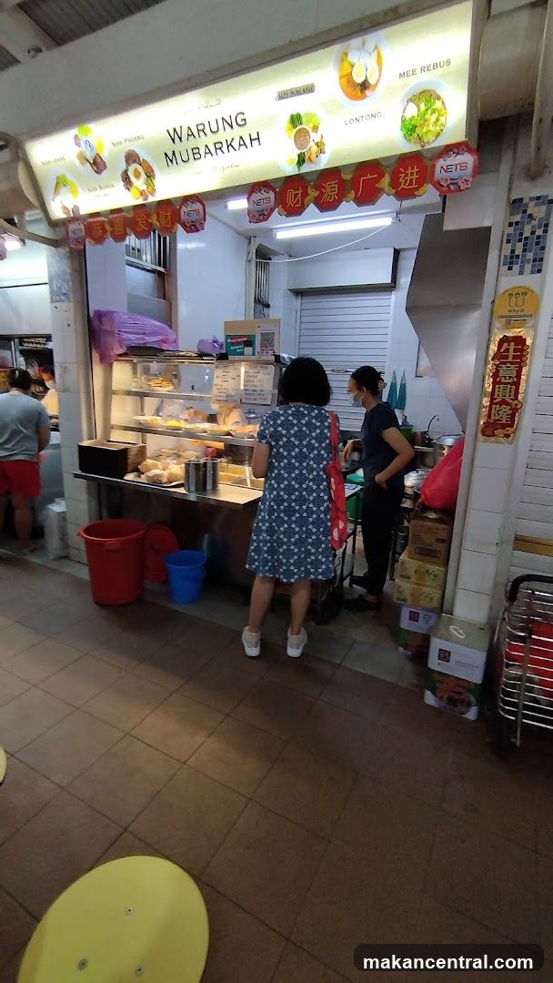 Warung Mubarkah Food Stall Interior