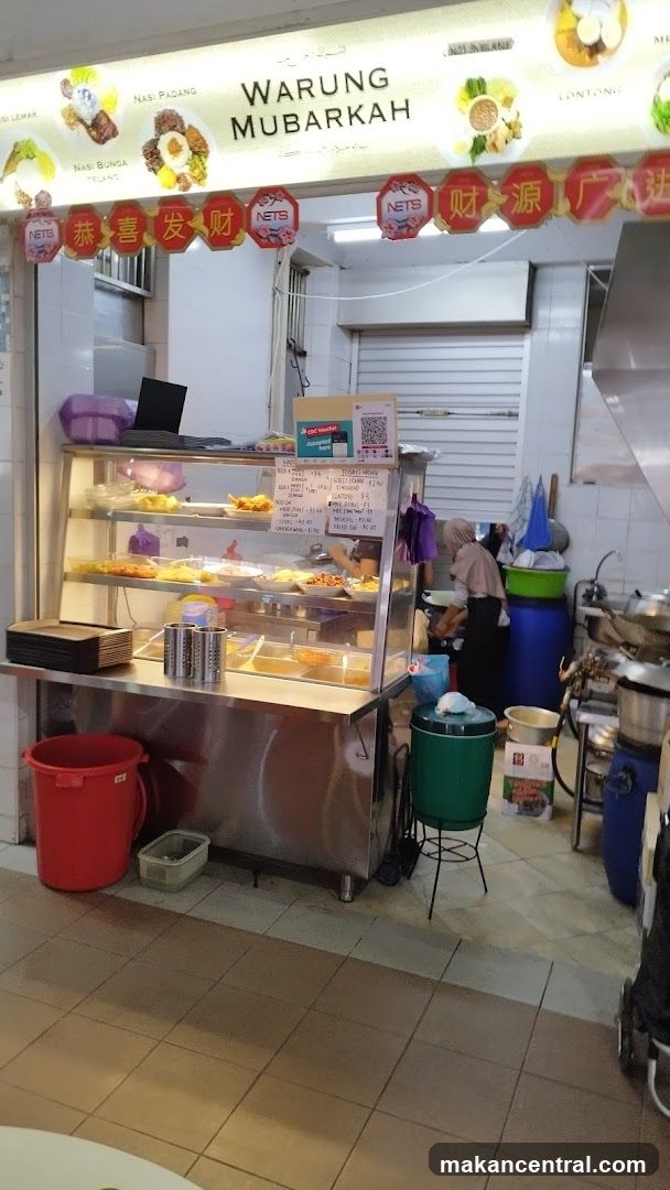 Warung Mubarkah Food Stall Interior