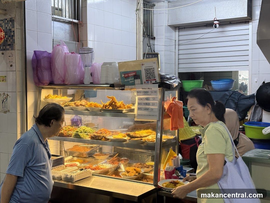 Food stall interior