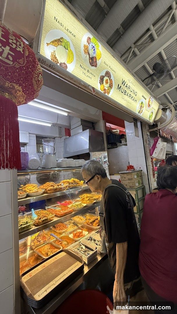 Food stall interior