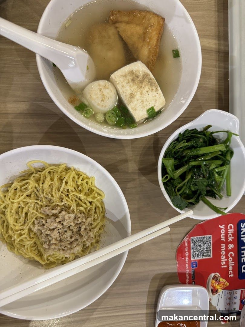 Food served at a restaurant