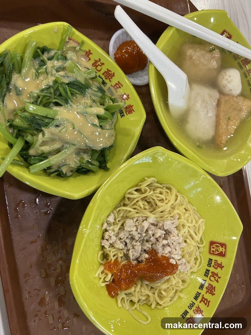 Food served at a restaurant