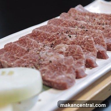 Raw Meat Slices on Plate