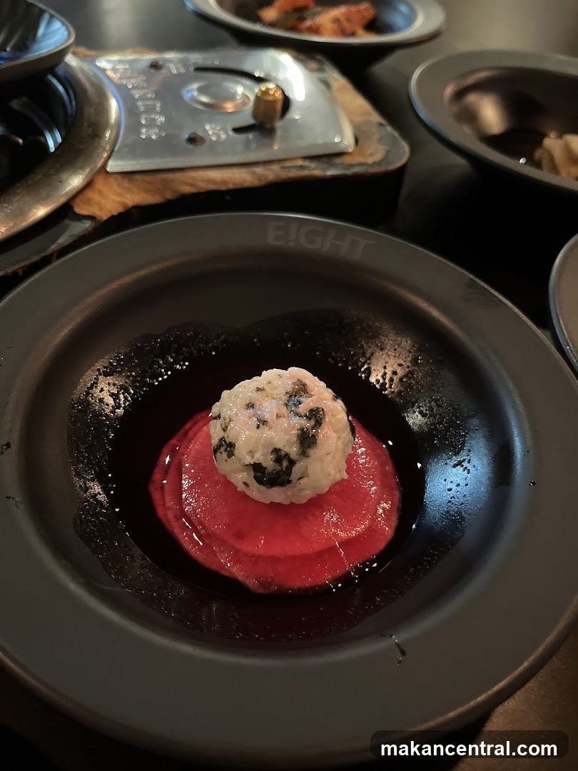 Dining Plate with Food Item