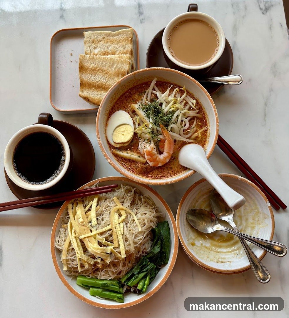 Tabletop Meal Setup