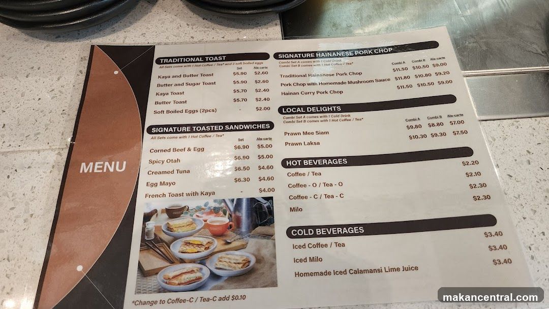 Restaurant Menu