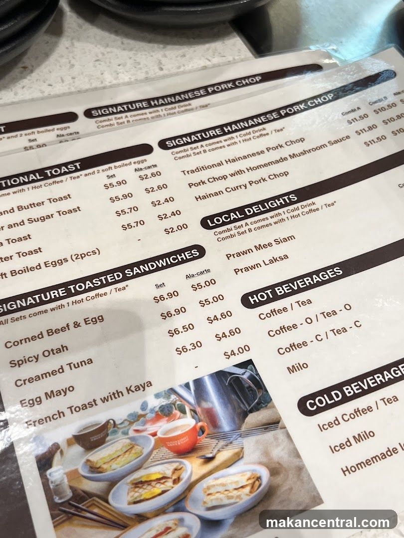 Restaurant Menu