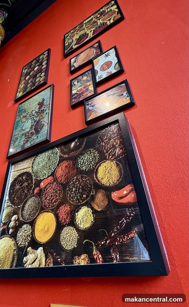 Wall Decor in Spice Shop