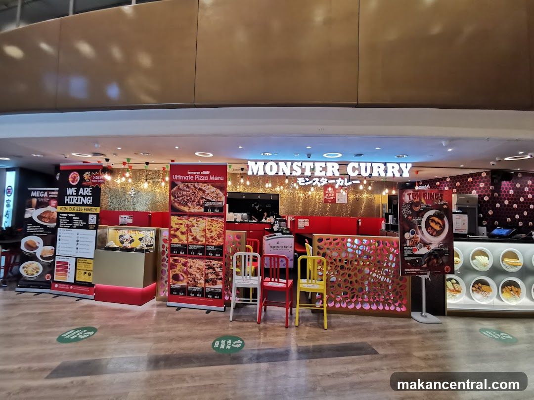 Monster Curry storefront interior