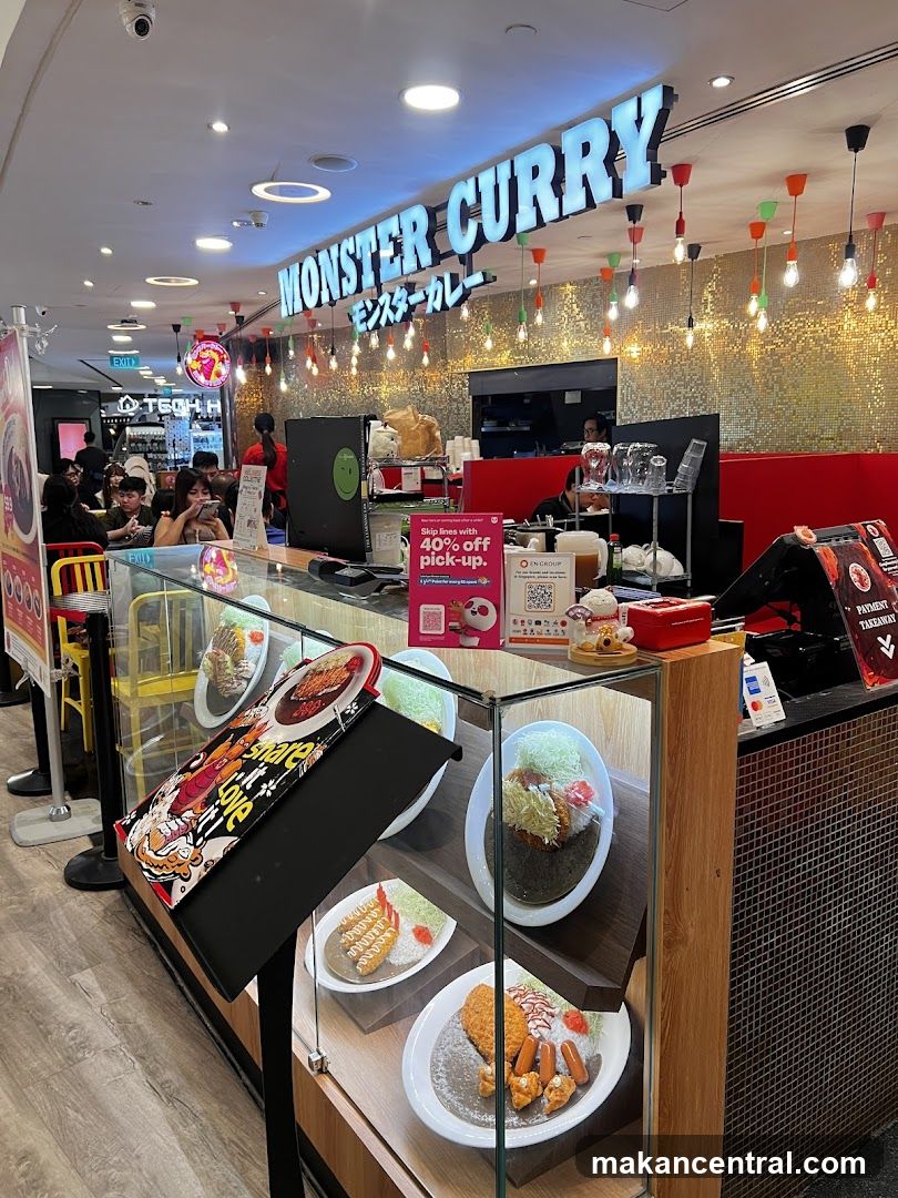 Monster Curry Restaurant Interior