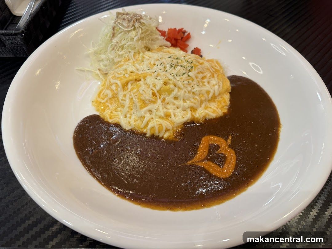 Curdled Omelette with Curry Sauce