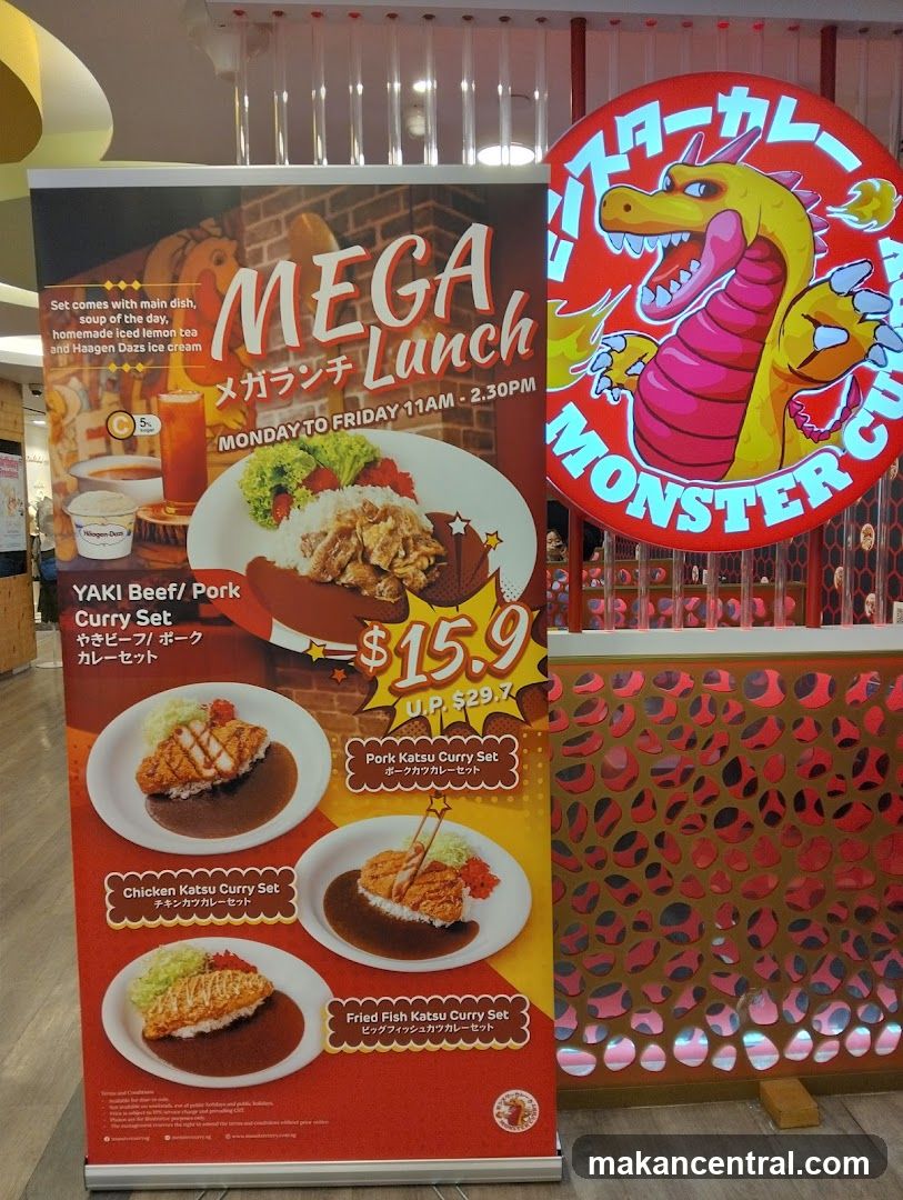 Restaurant Interior Promotion Display