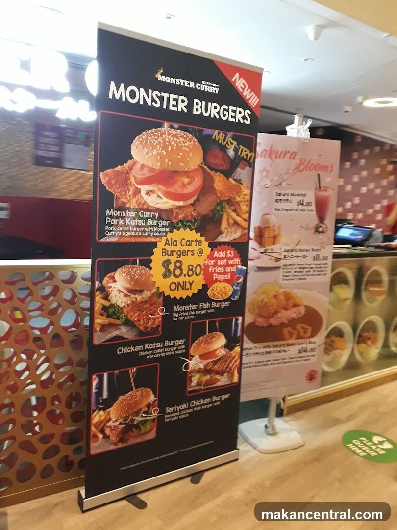 Restaurant Interior Promotional Display