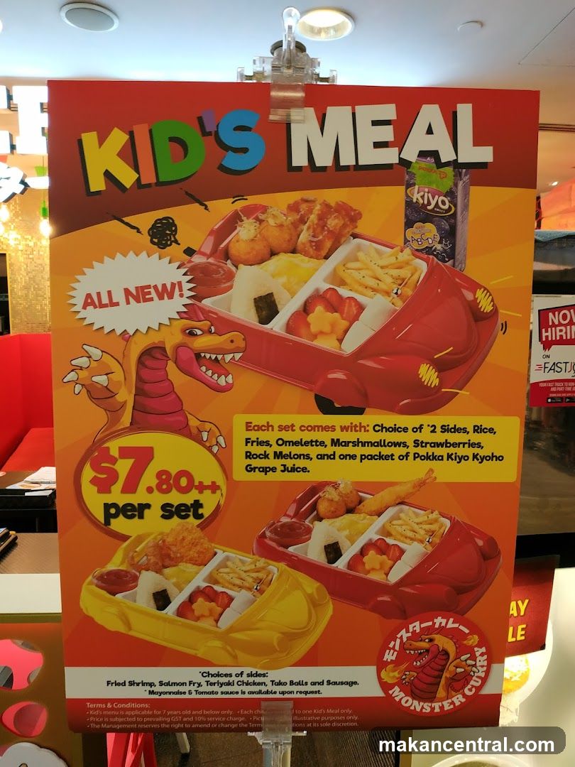 Kid's Meal Promotion Poster