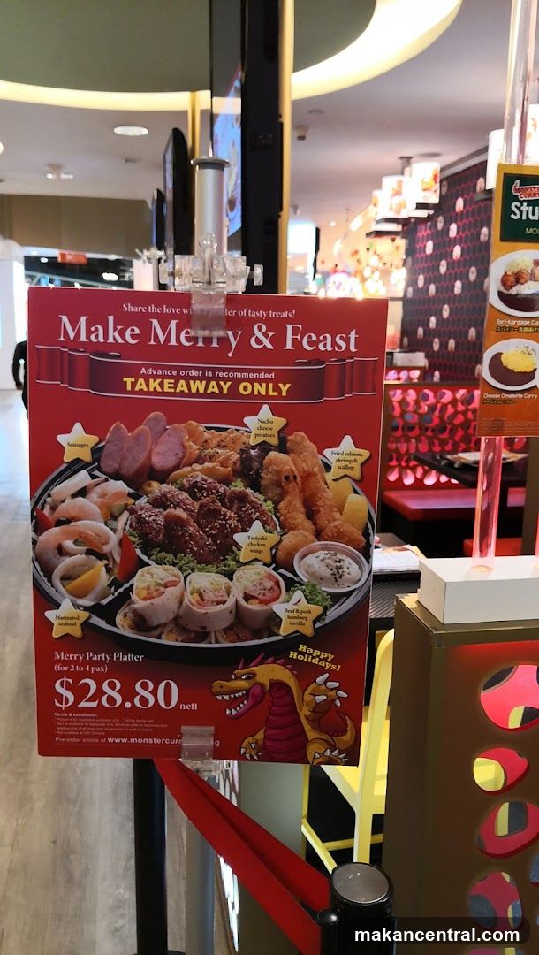 Promotional Poster in Restaurant Interior