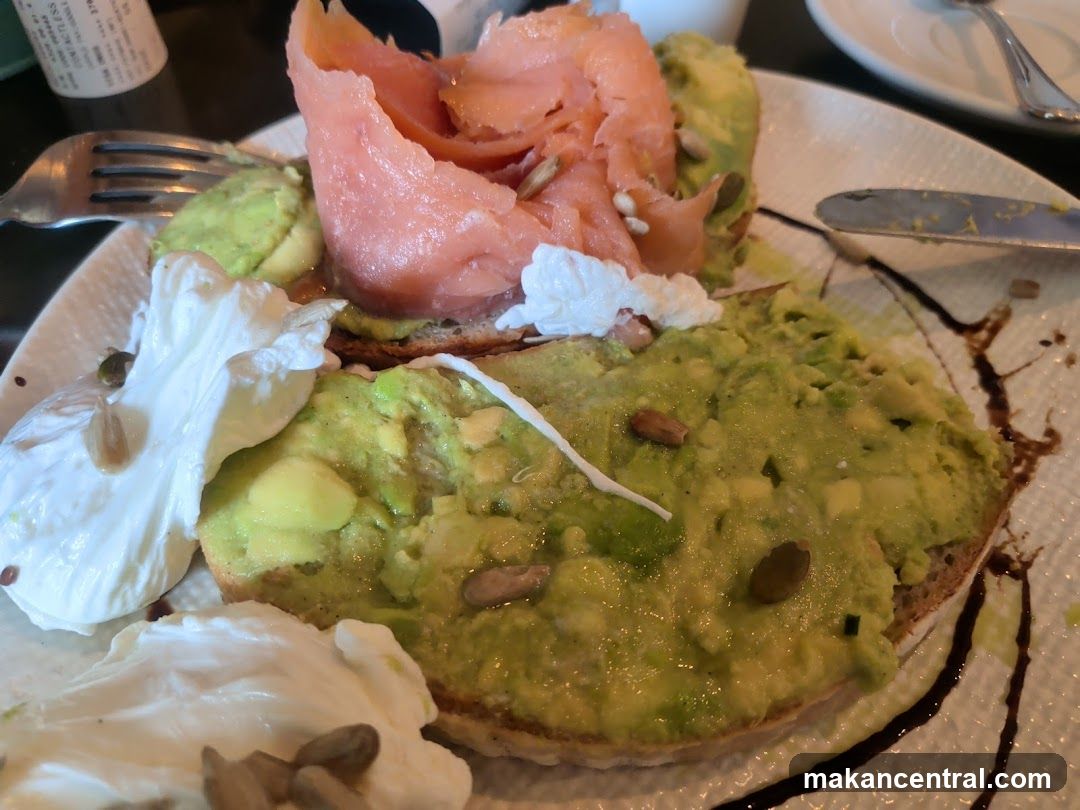 Avocado Toast with Smoked Salmon and Poached Egg