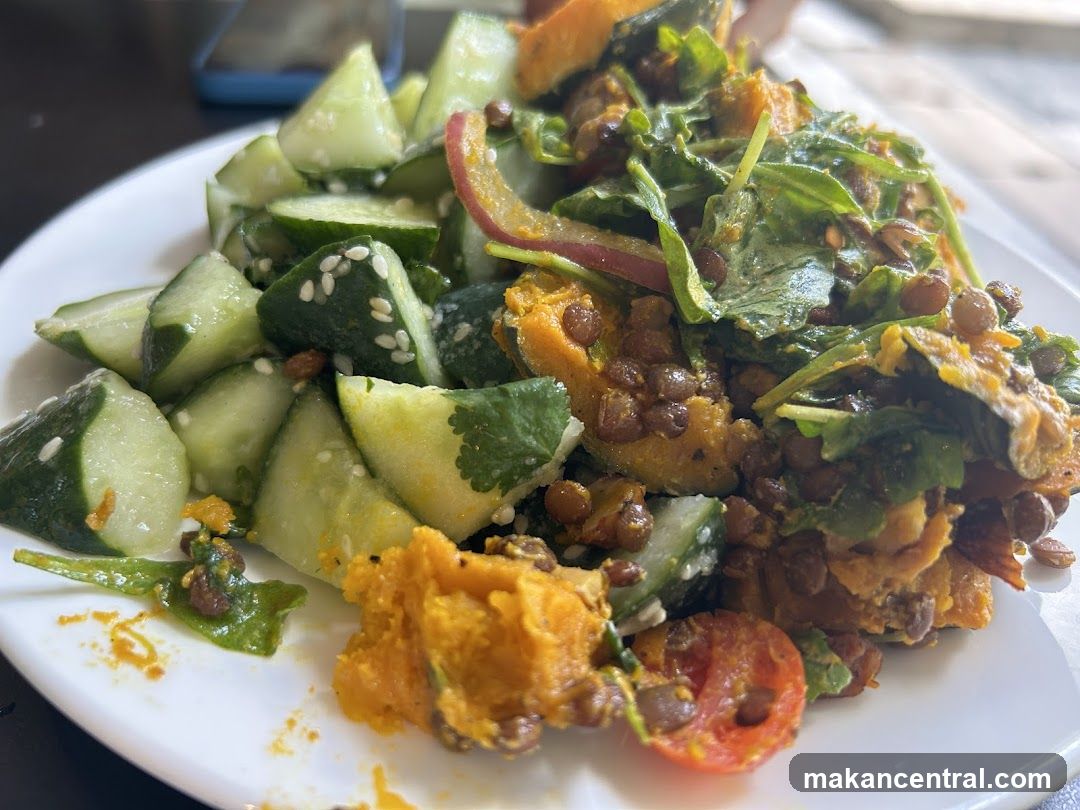 Salad on Plate